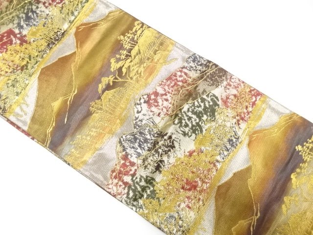 JAPANESE FUKURO OBI / WOVEN MOUNTAINS